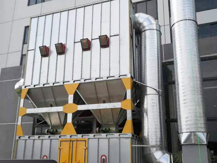 木工中央拼接除尘器