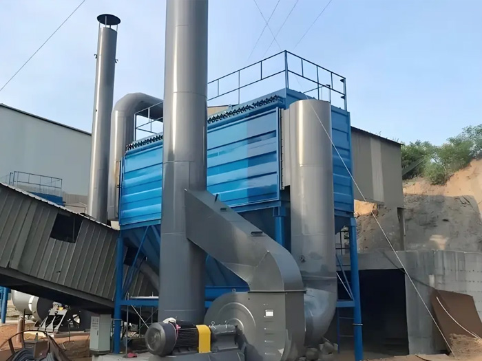 冲击式破碎机除尘器