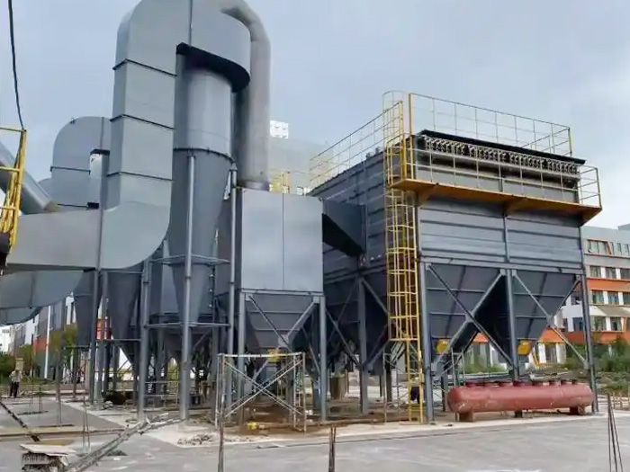 硅铁炉袋式除尘器