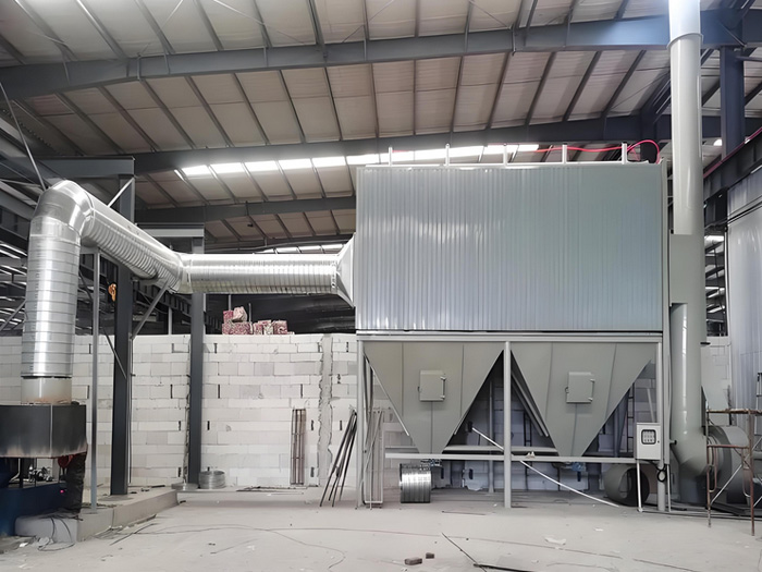 石膏粉袋式除尘器